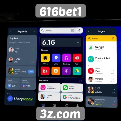 Interface do usuário do 616bet1 passa por atualização